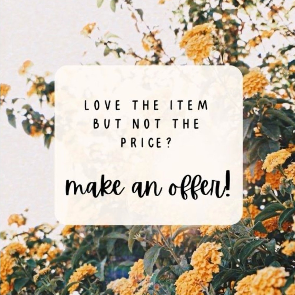 🌼 All offers are accepted or countered 🌼